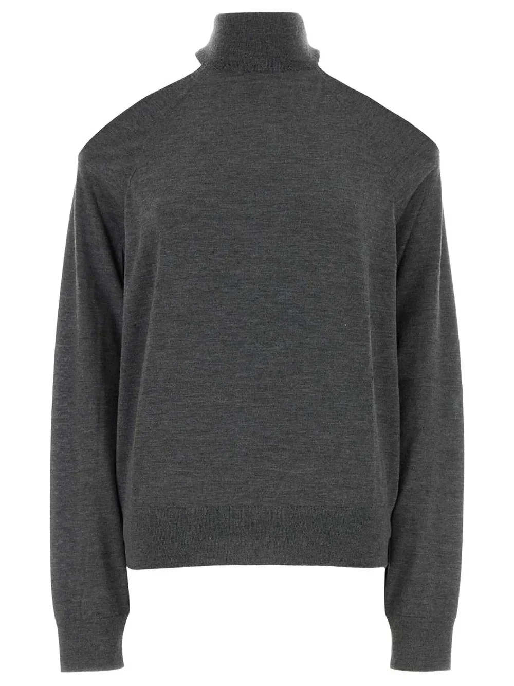 Cashmere Turtleneck with Cut-Out Details - 1