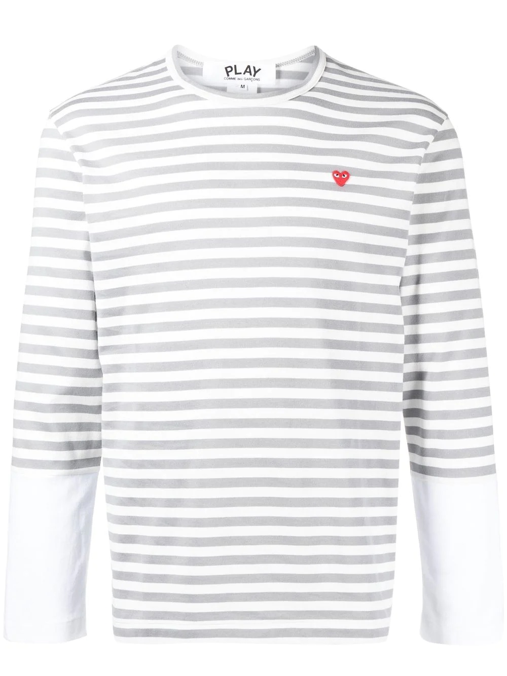 long-sleeve striped T-shirt - 1