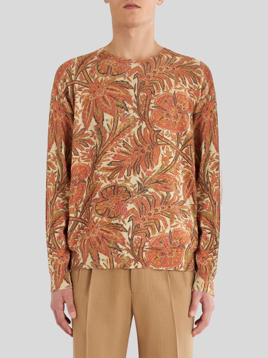 JUMPER WITH MACRO FLORAL DESIGNS - 2