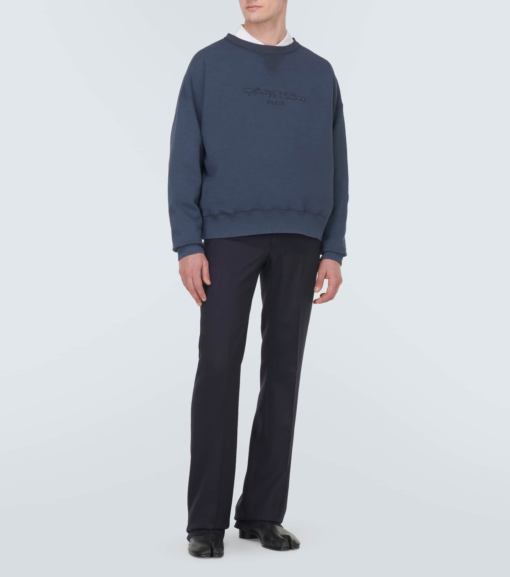 Logo cotton jersey sweatshirt - 2