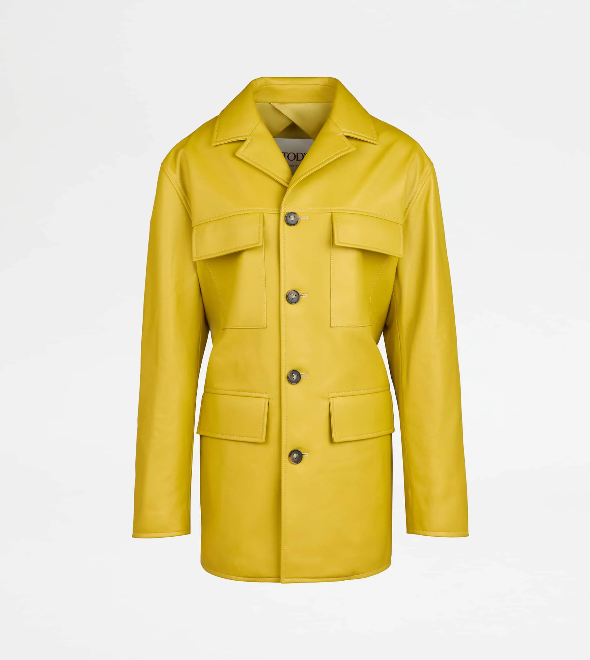 SAFARI JACKET IN LEATHER - 1