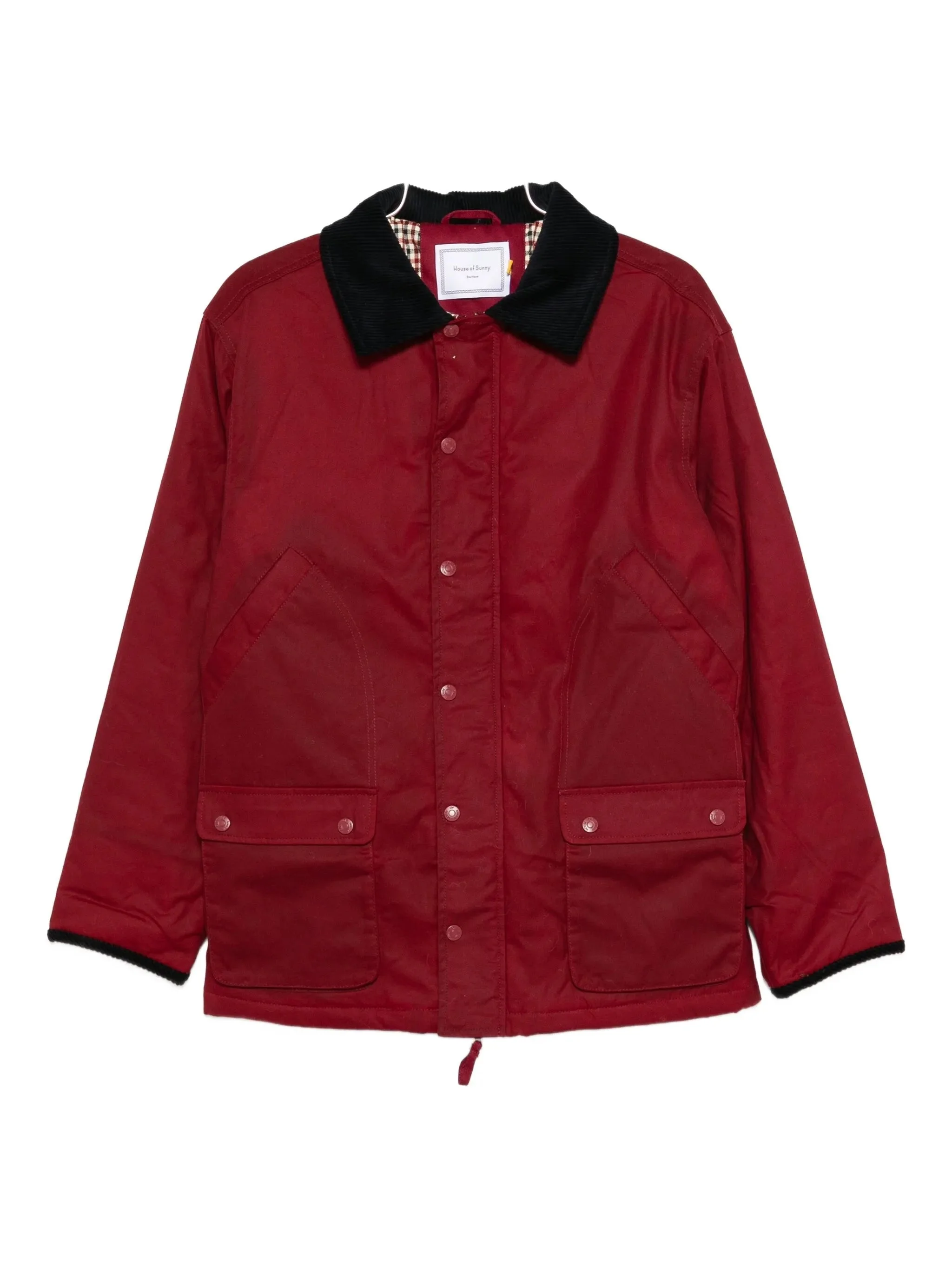 House Of Sunny Button Corduroy-collar Jacket - 1