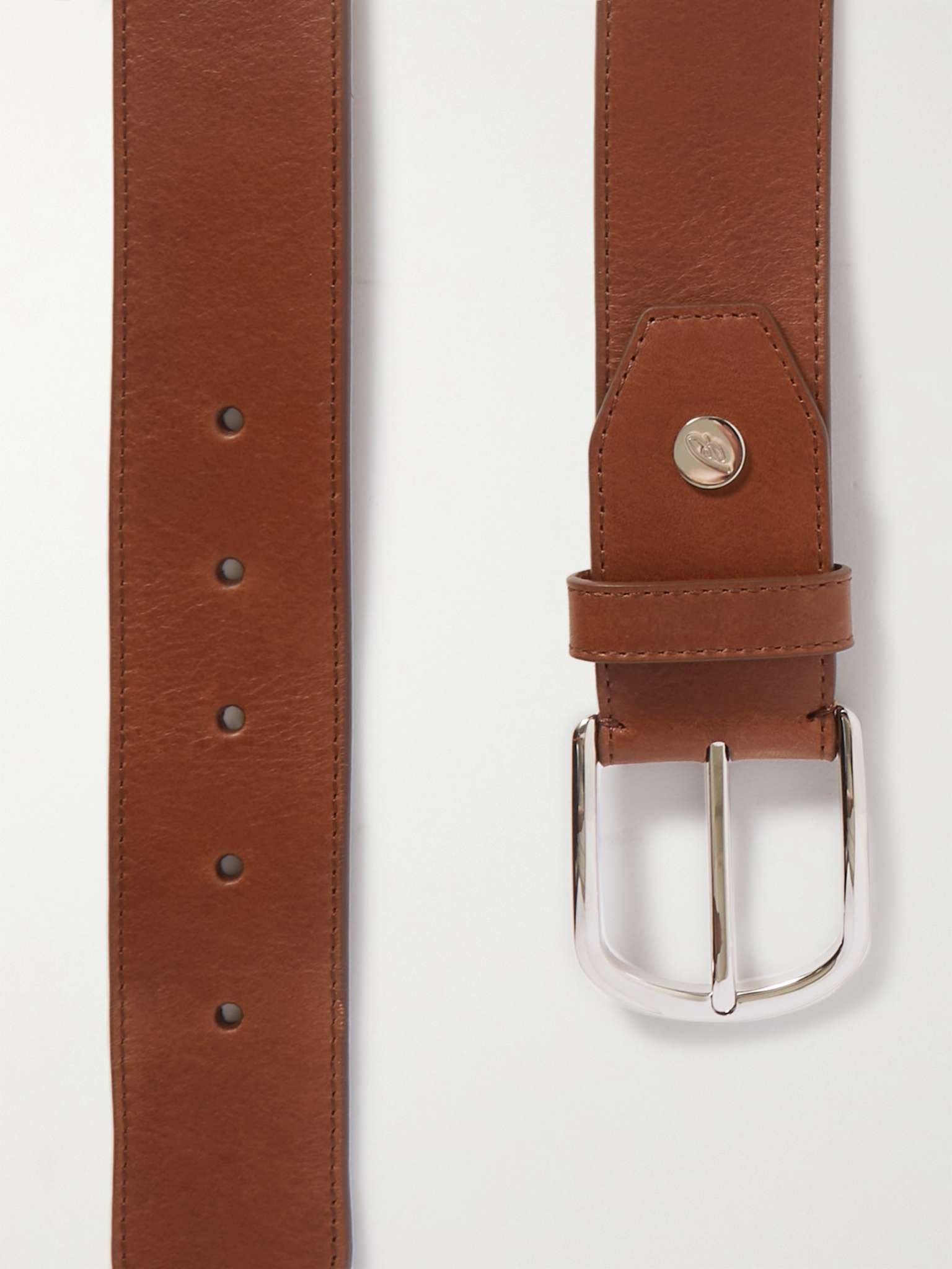 3.5cm Leather Belt - 3