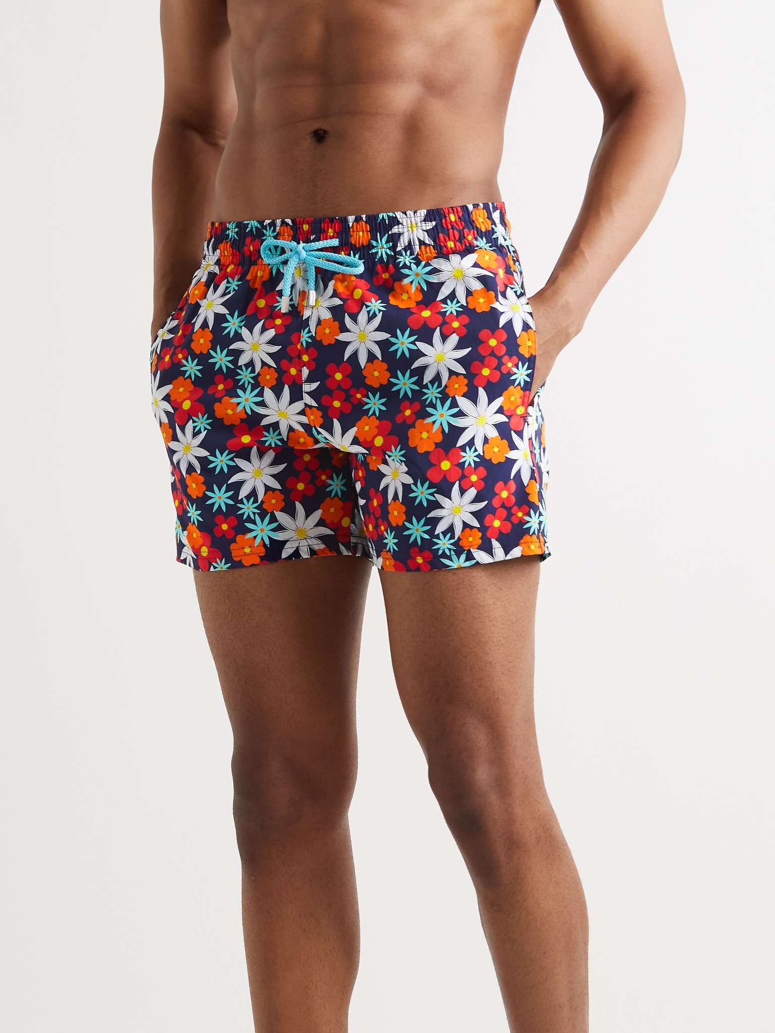 Moorise Mid-Length Floral-Print Swim Shorts - 2