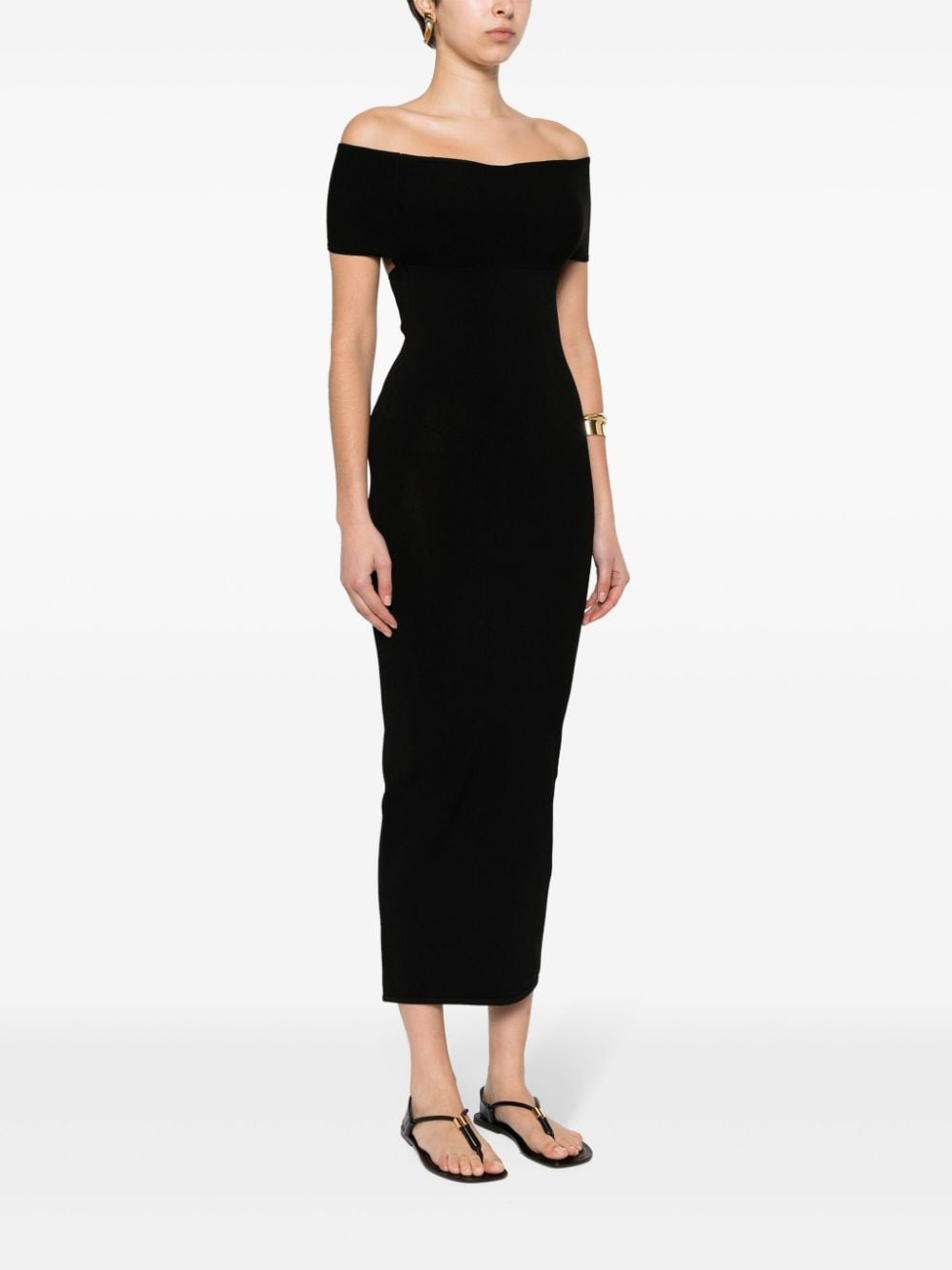 fine-knit maxi dress - 3
