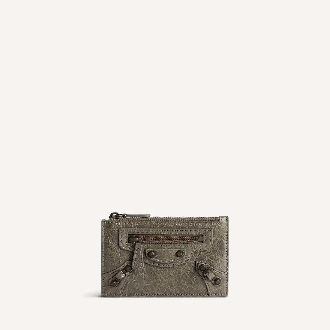 Women's Le City Long Coin 및 육군 녹색 카드 홀더 - 1