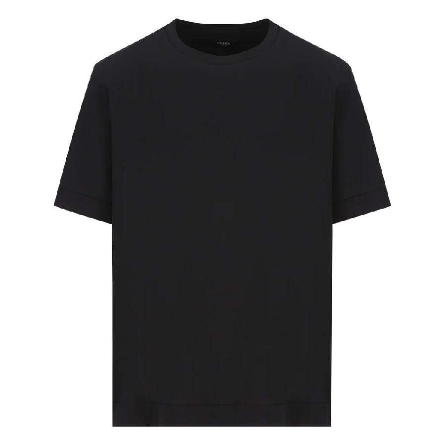Fendi Staff Only Crew Neck Cotton T-Shirt - 5