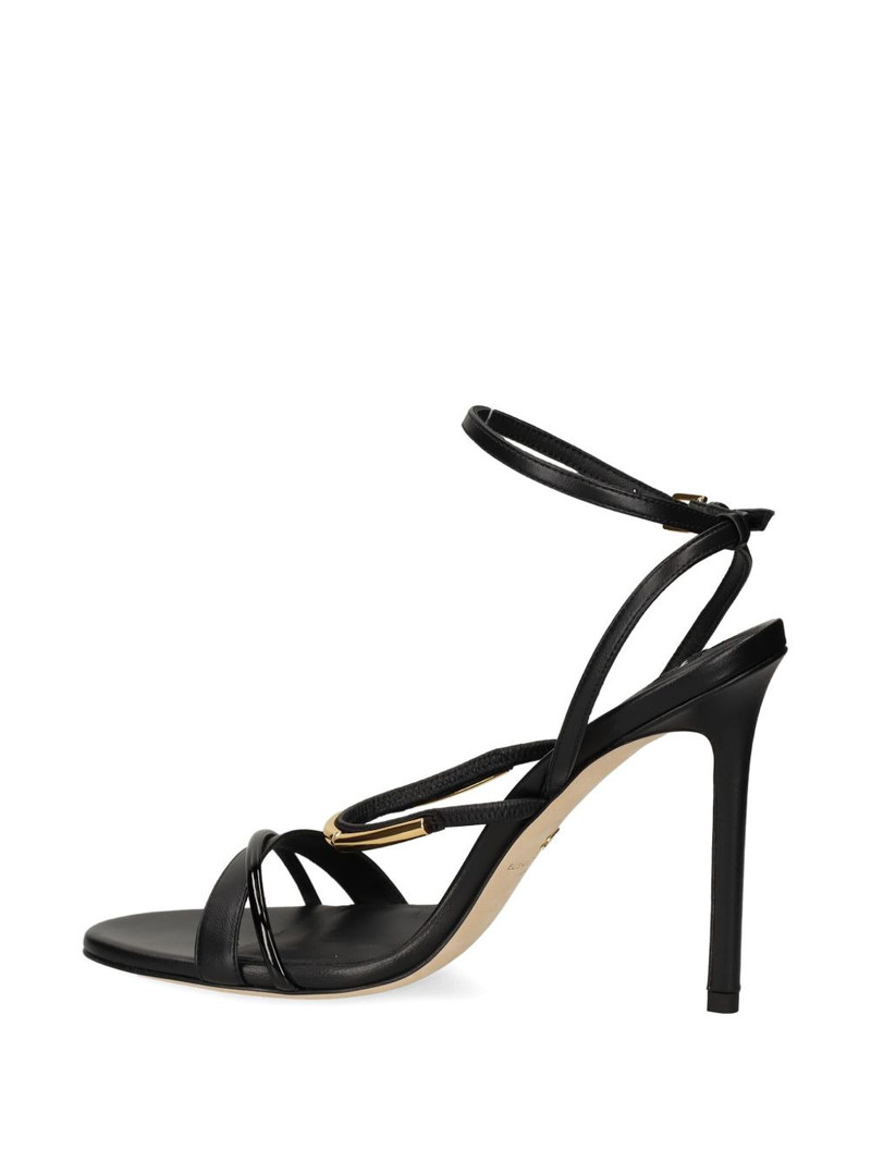 buckle-strap heeled sandals 4