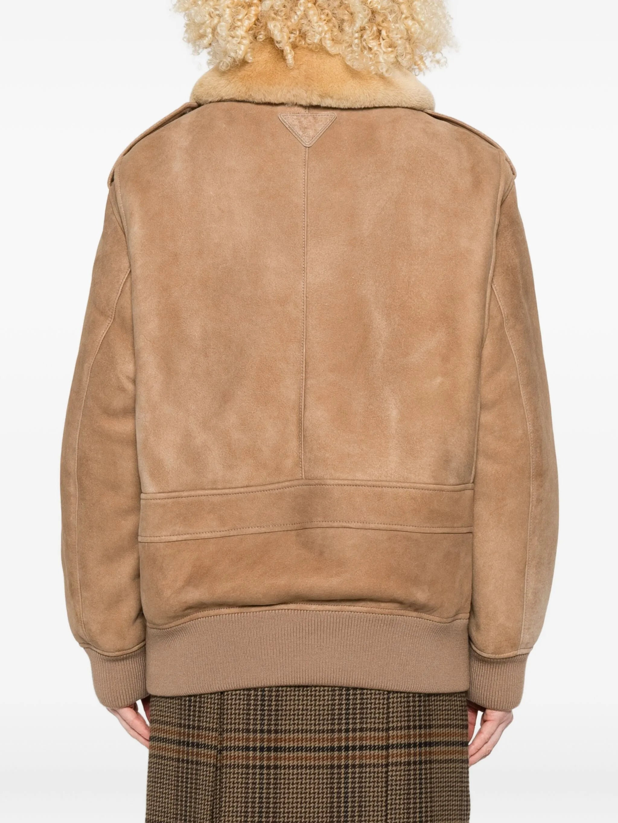 Prada Suede Bomber Jacket - 2