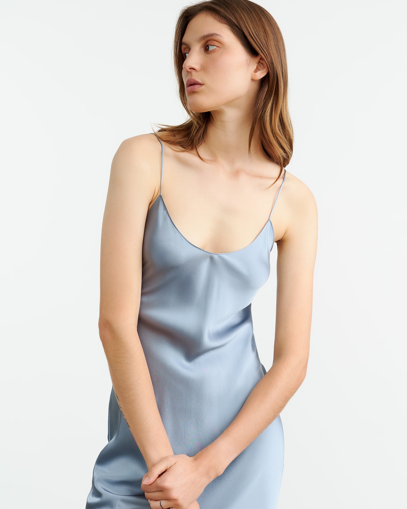 CAMI SILK GOWN - 4