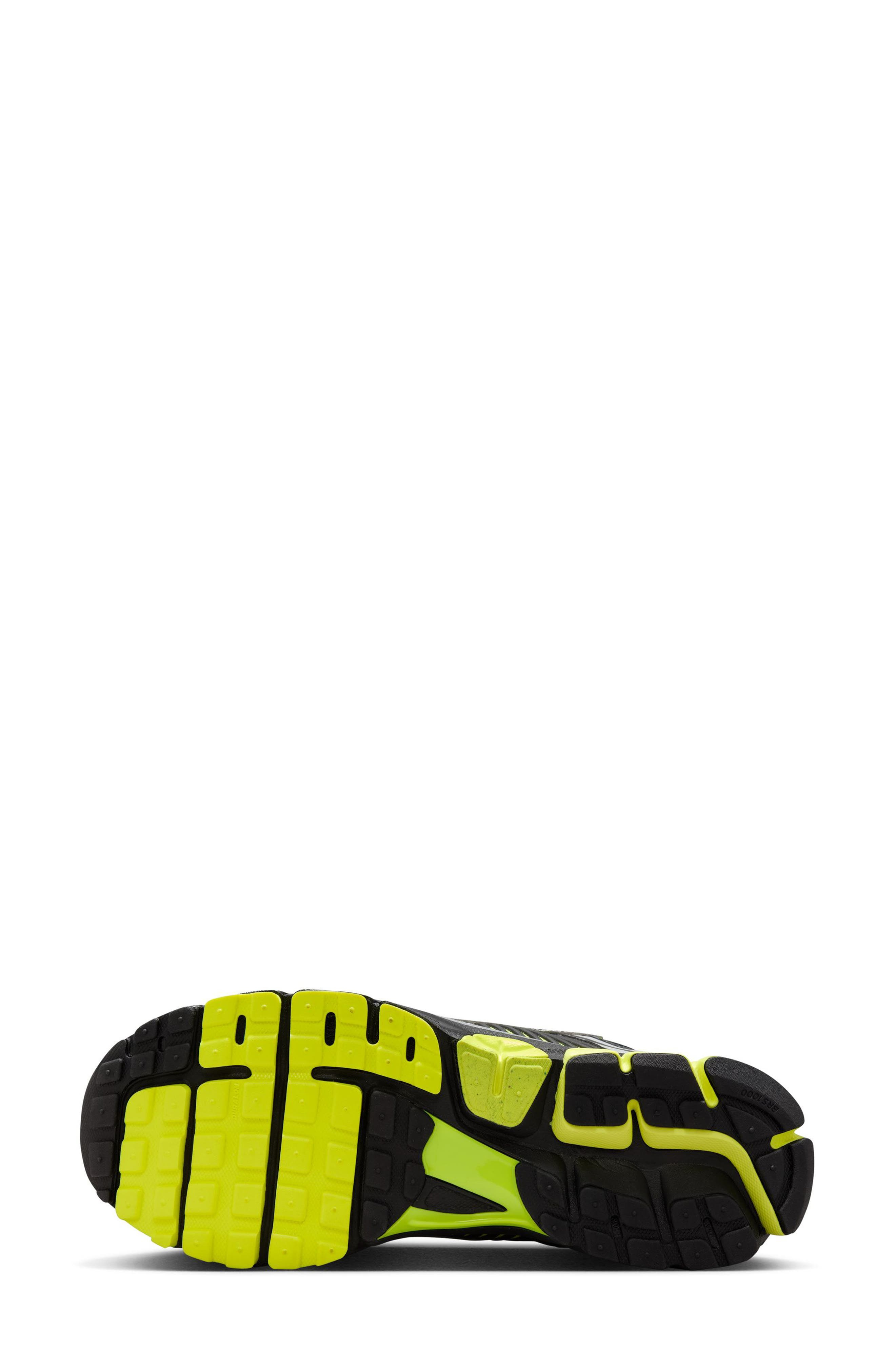 Nike Zoom Vomero 5 Sneaker in Lemon Venom/Black-White at Nordstrom - 4
