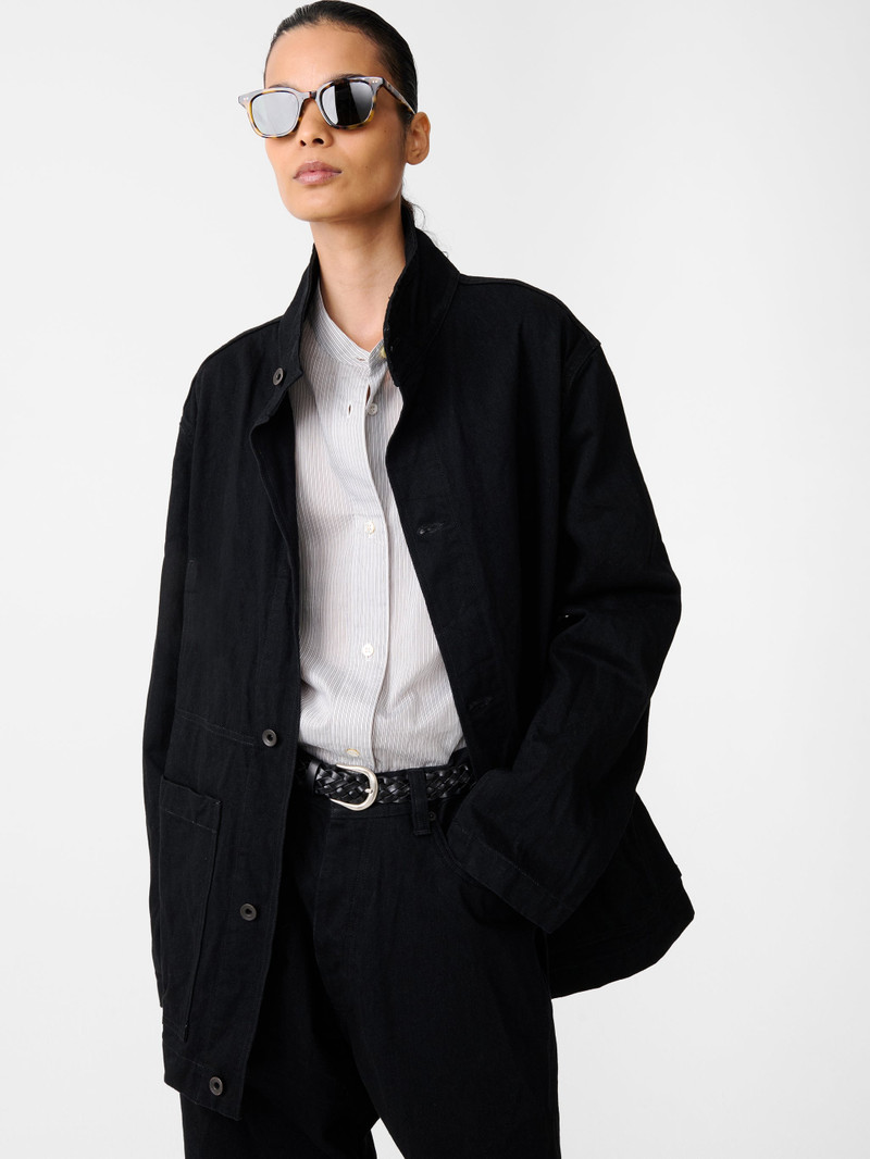 District Crinkle Denim Jacket 8