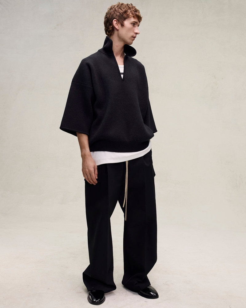 Fear of God Merino Short Sleeve Polo Sweater outlook
