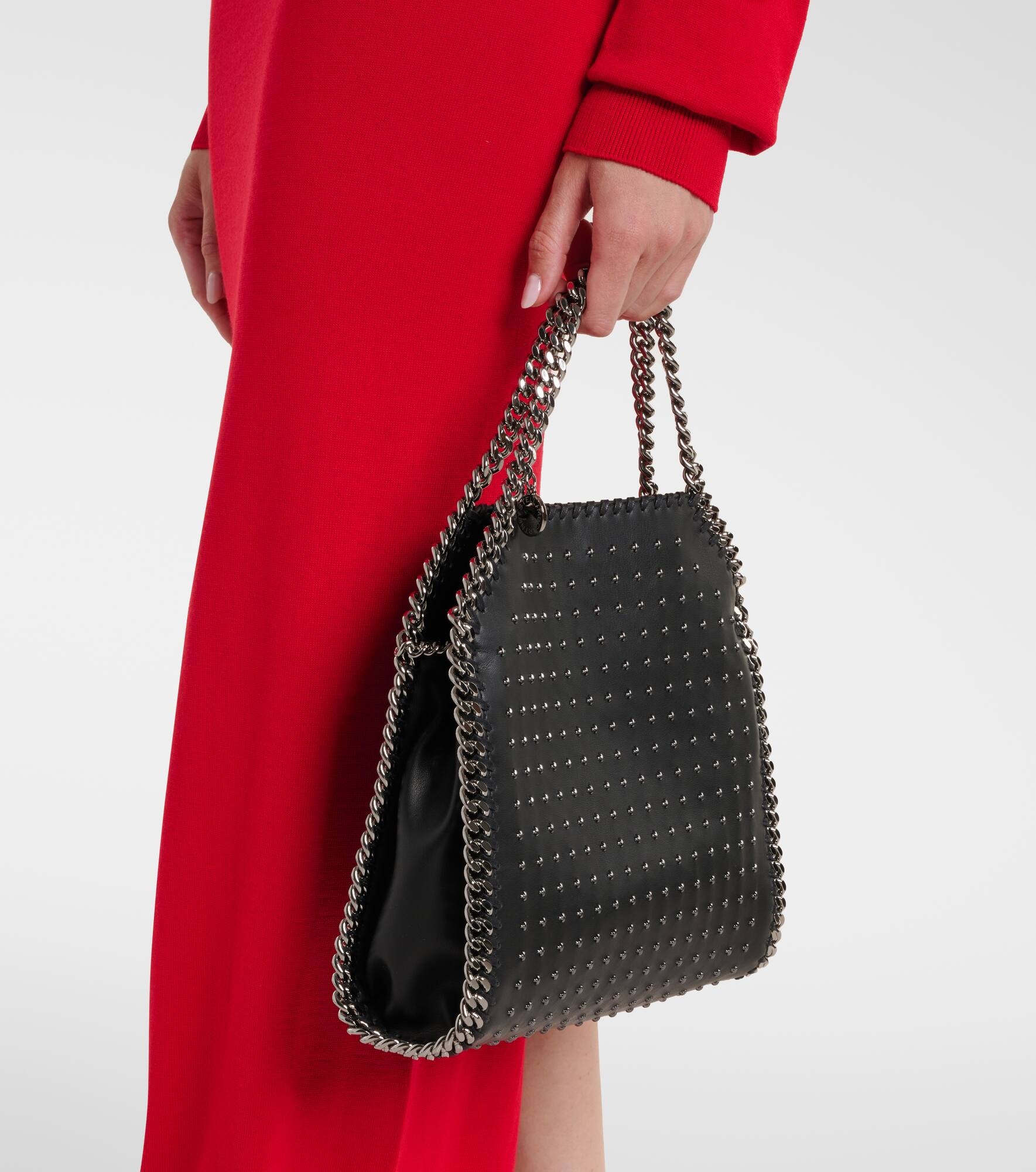 Falabella Small faux leather tote bag - 2