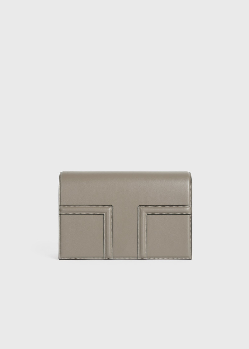 T-Flap bag taupe 8