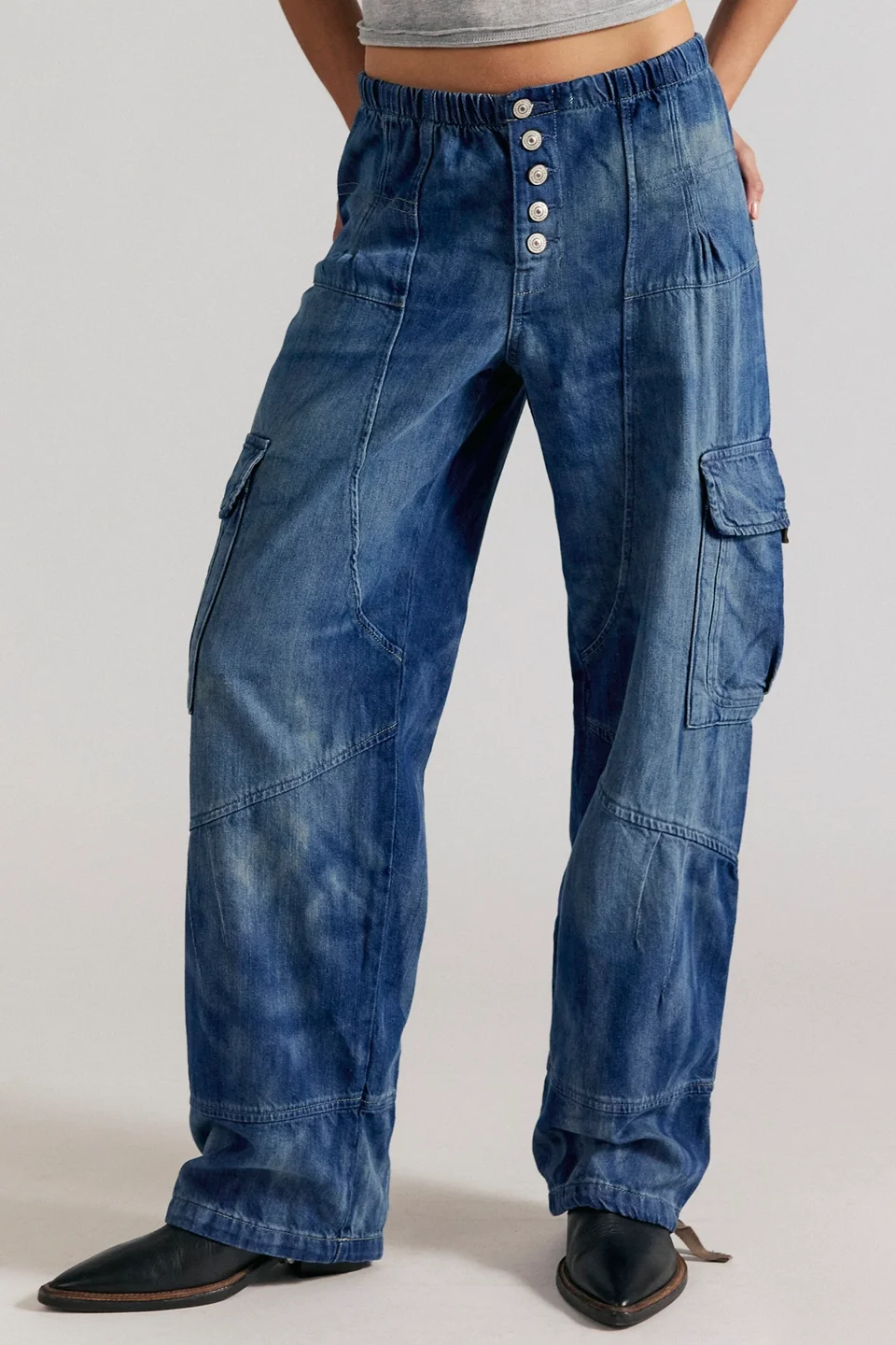 We The Free Wallflower Pull-On Jeans - 1