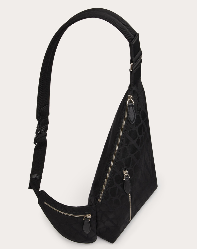 TOILE ICONOGRAPHE CROSSBODY BACKPACK IN TECHNICAL FABRIC 5