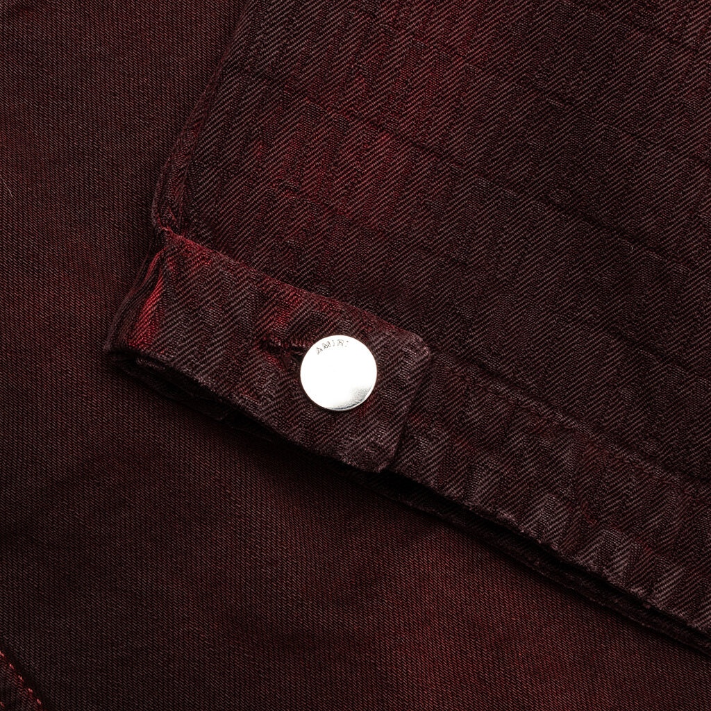 JACQUARD CARPENTER JEAN - BROWN - 4