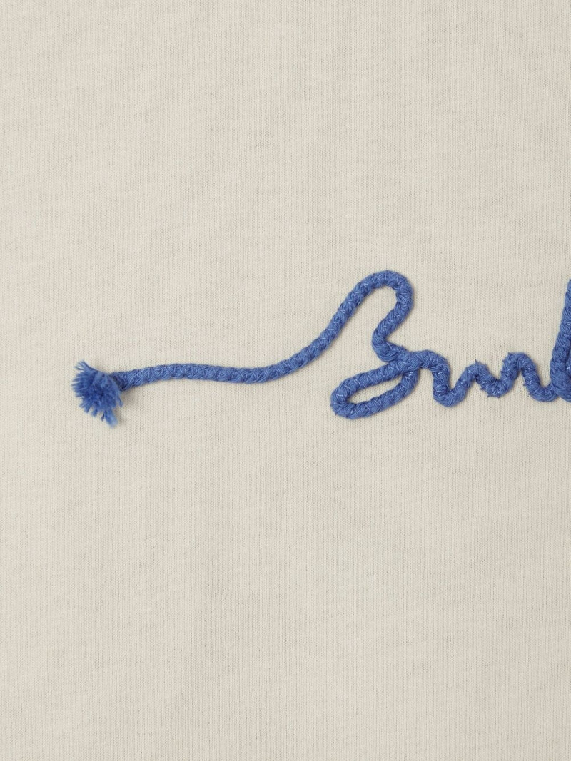 Burberry logo-embroidered T-shirt outlook
