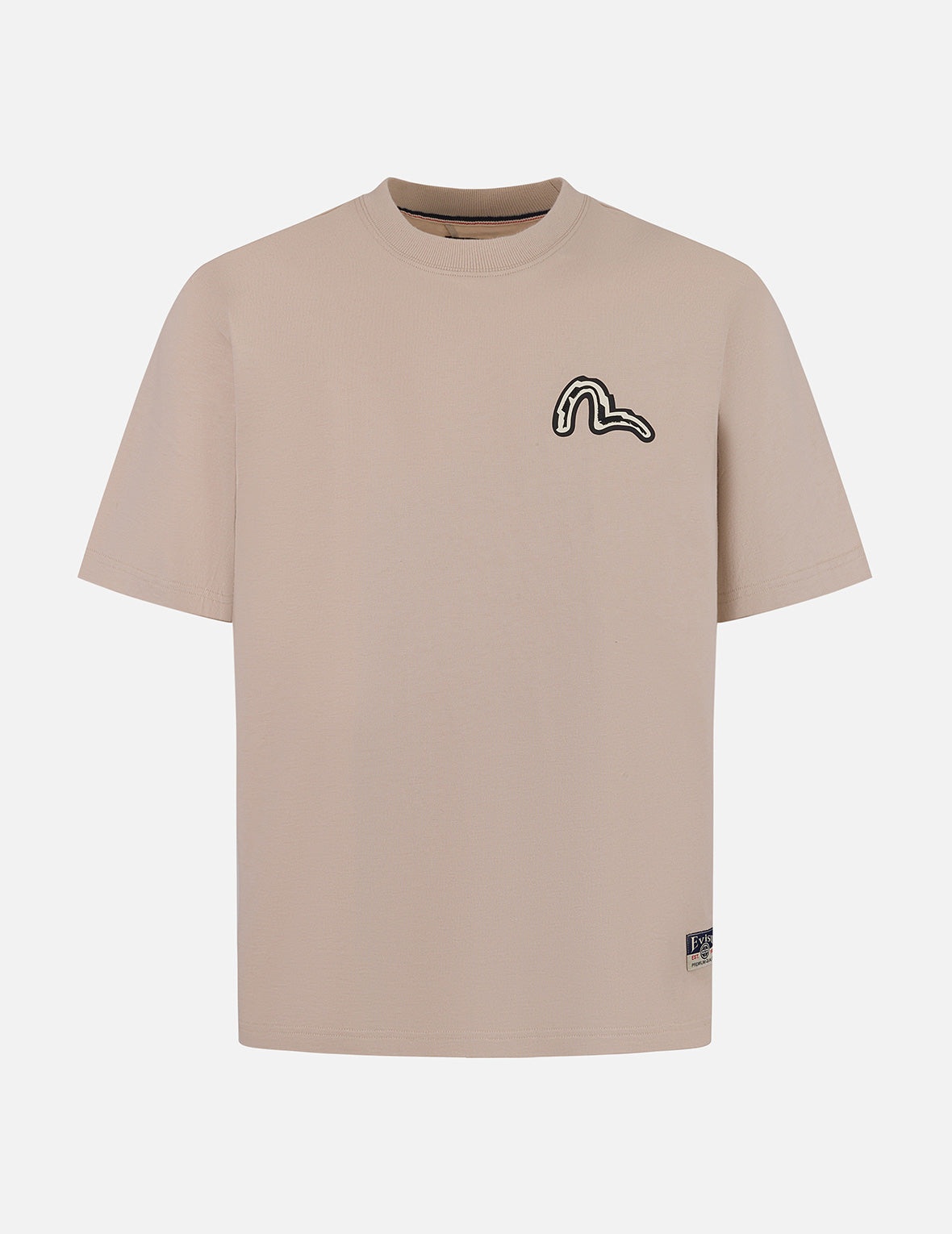Seagull and Daruma Totem Print Regular Fit T-shirt - 2