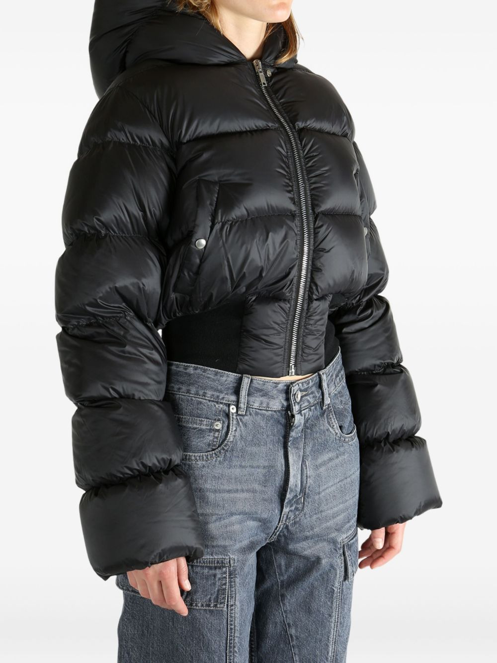 hooded puffer jacket - 3
