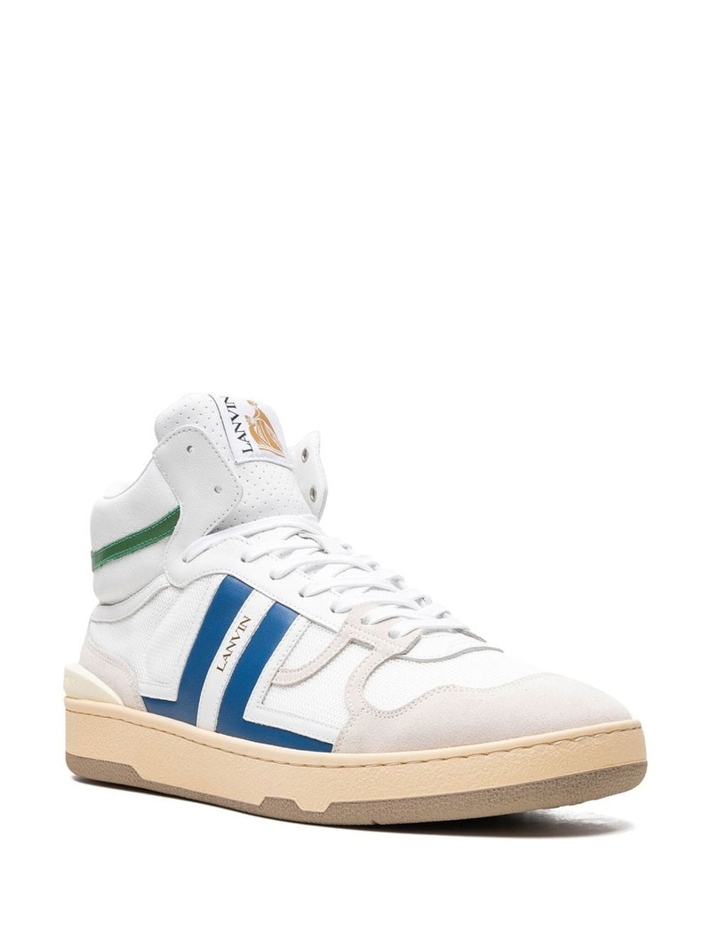 Lanvin Clay high-top sneakers outlook