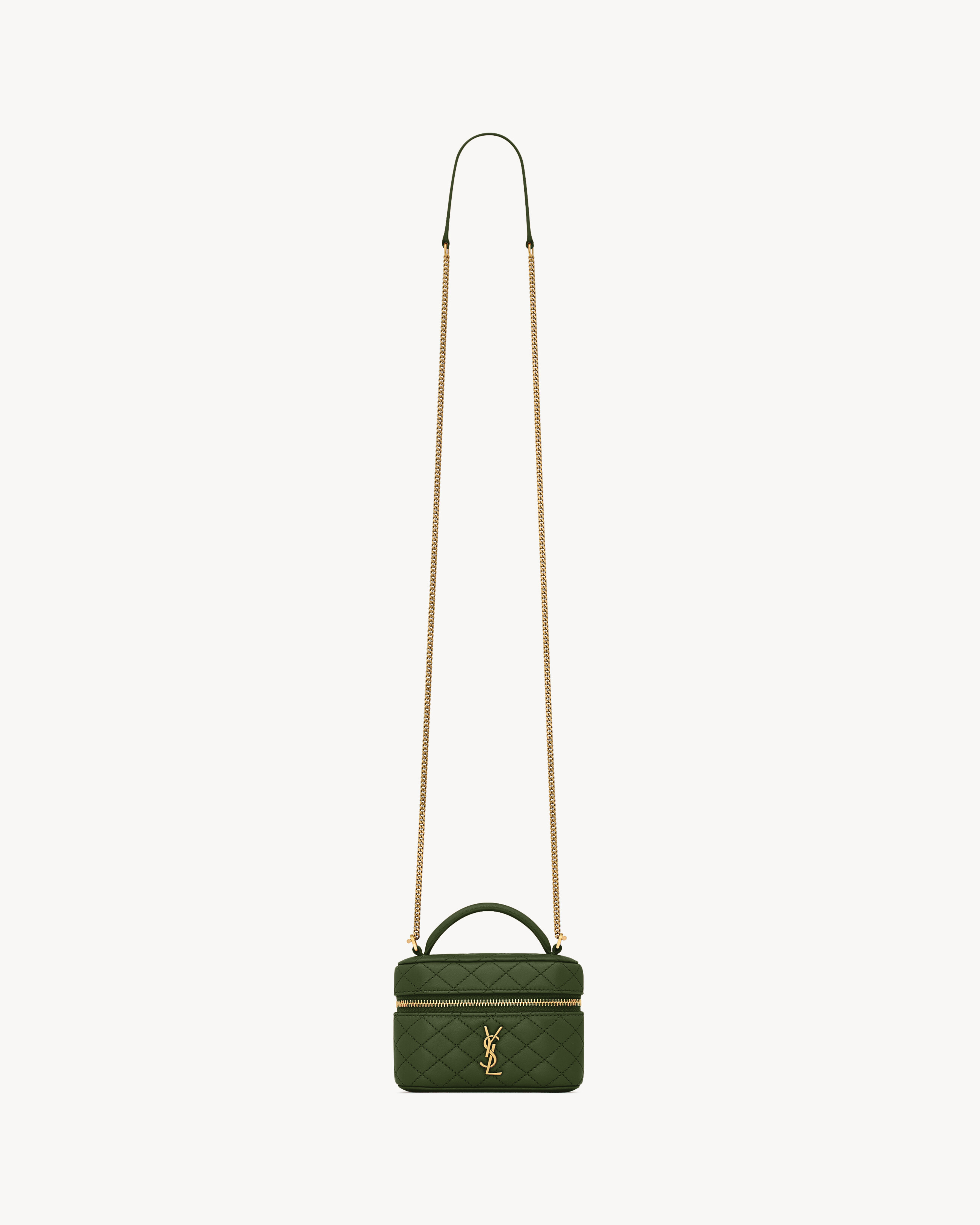 GABY MICRO VANITY BAG IN LAMBSKIN - 1