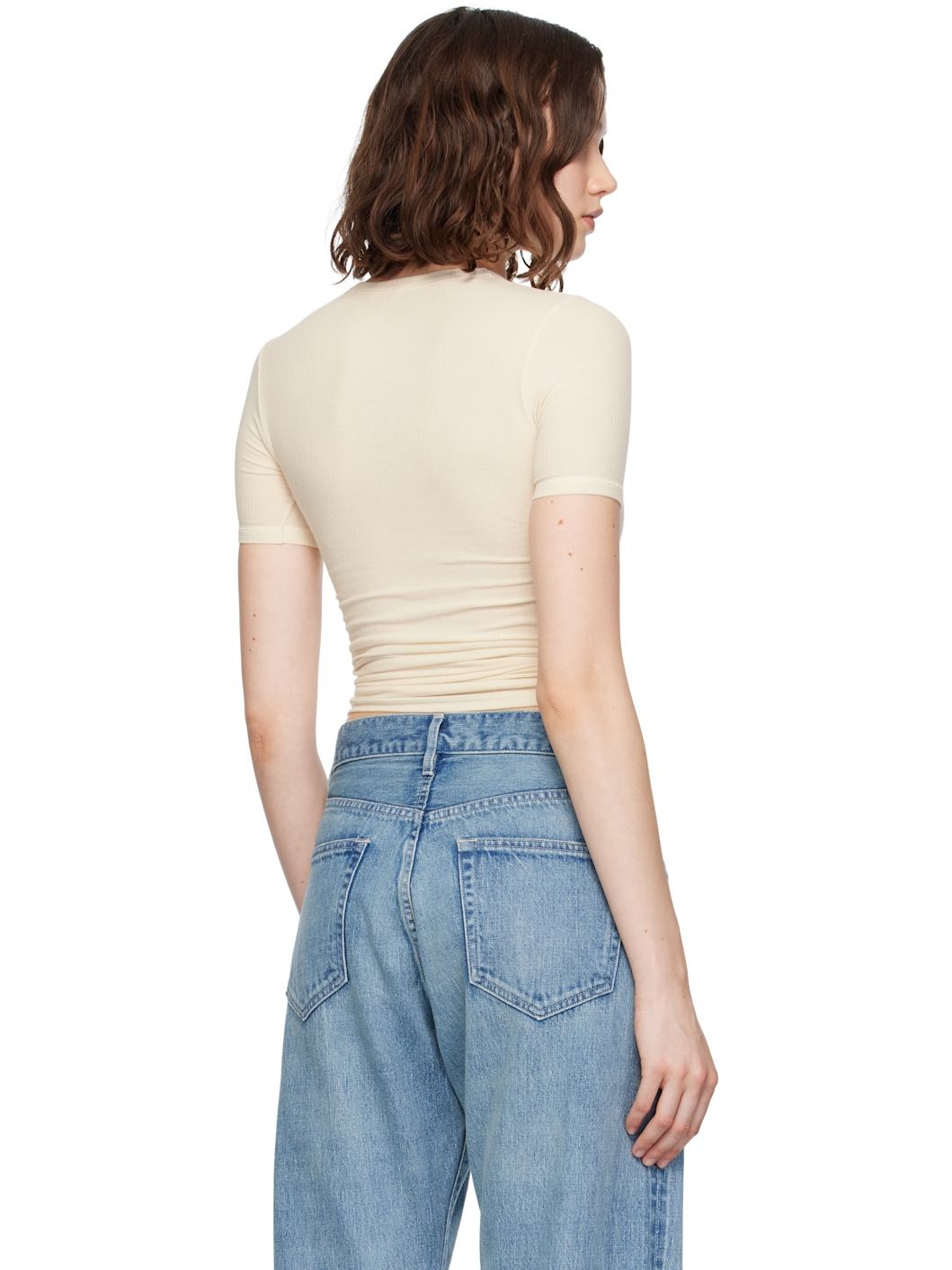 Beige Chain T-shirt - 3