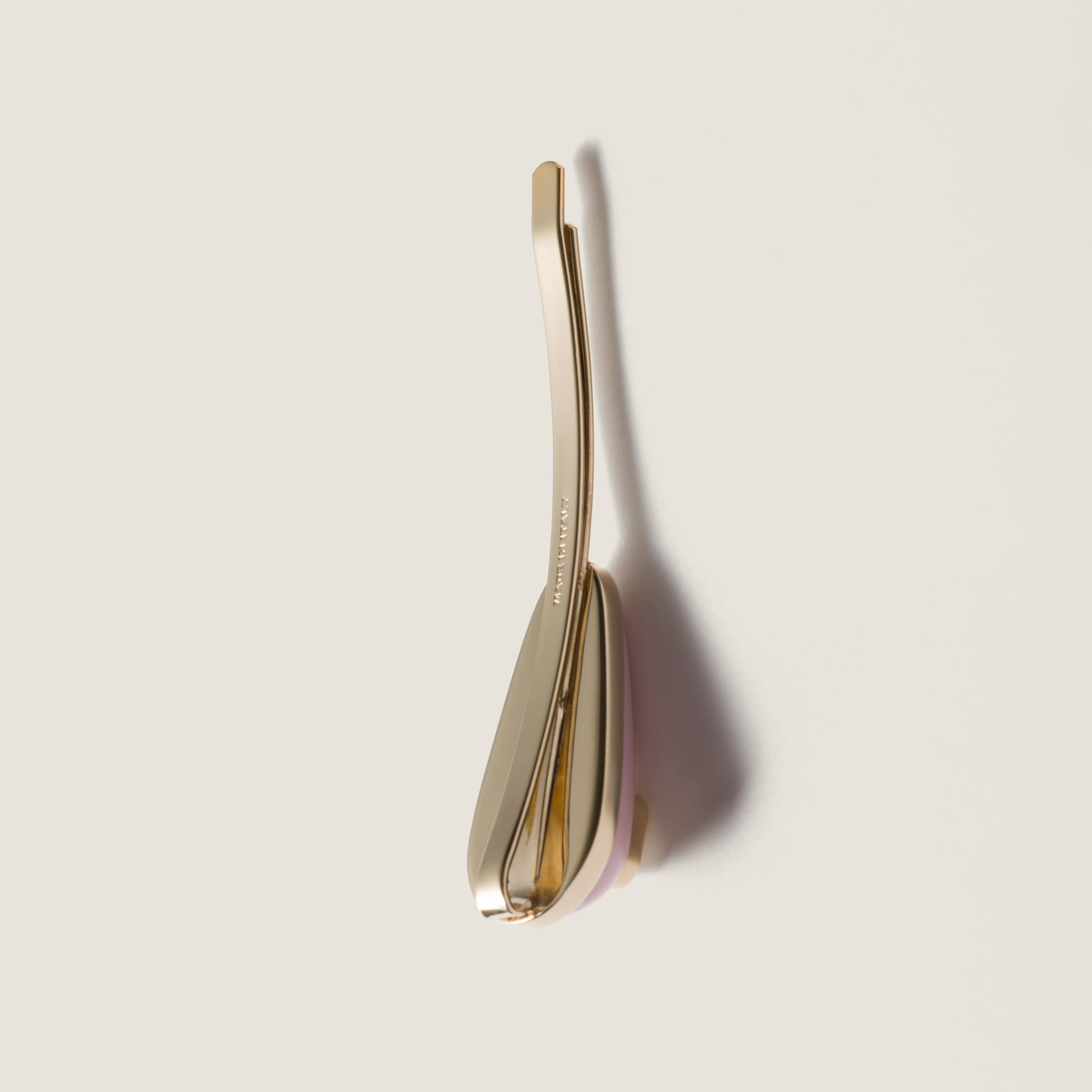 Patent leather barrette - 2
