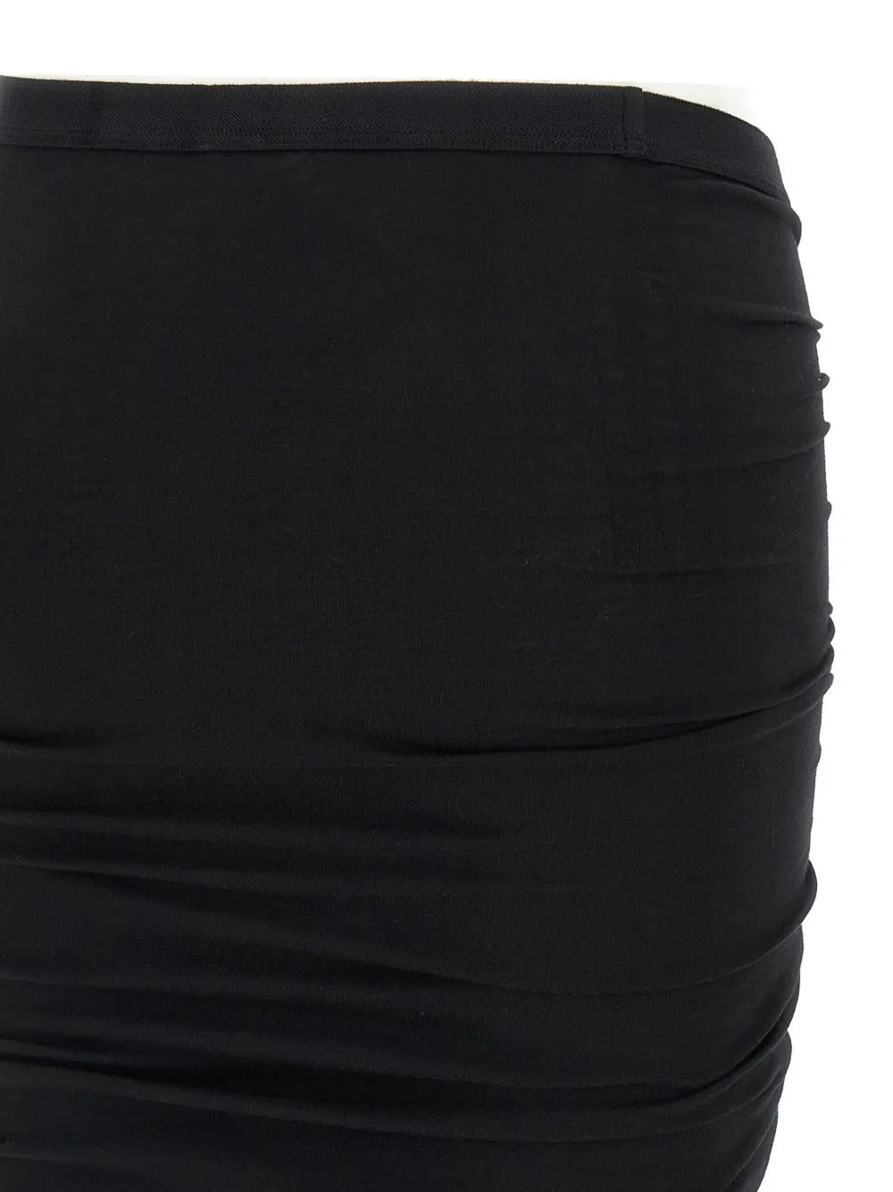 RICK OWENS DRKSHDW - Women Soft Edfu Knee Skirt - 4