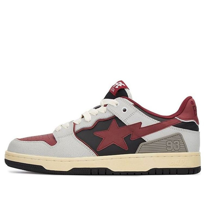 A Bathing Ape Sk8 Sta #4 'Red' 1I20-191-021 - 1