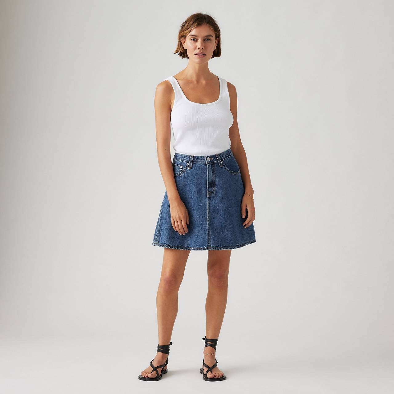 MINI FLOUNCE SKIRT - 2