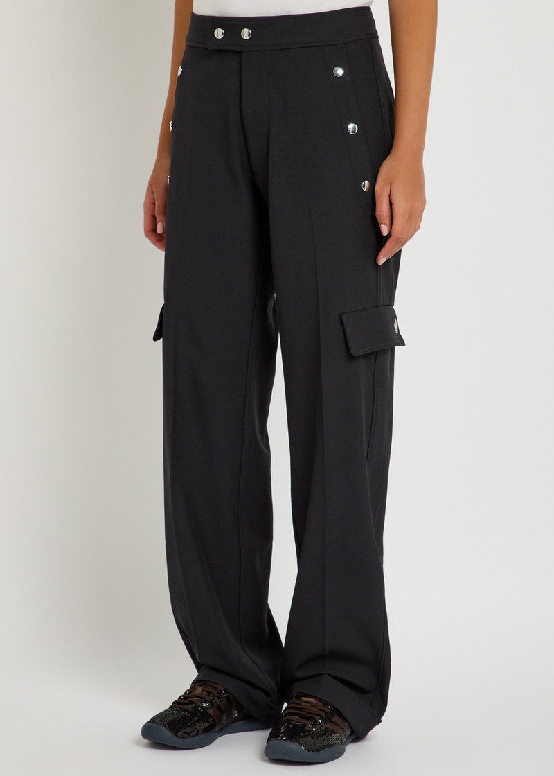 adidas Adidas X Wales Bonner X Wales Bonner Embellished Stretch-twill Trousers outlook