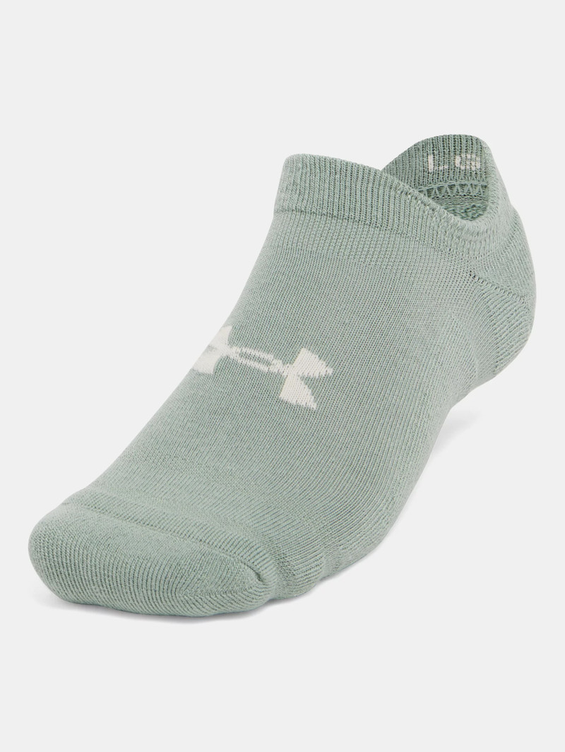 Unisex UA Essential Cushion 6-Pack No Show Socks 1