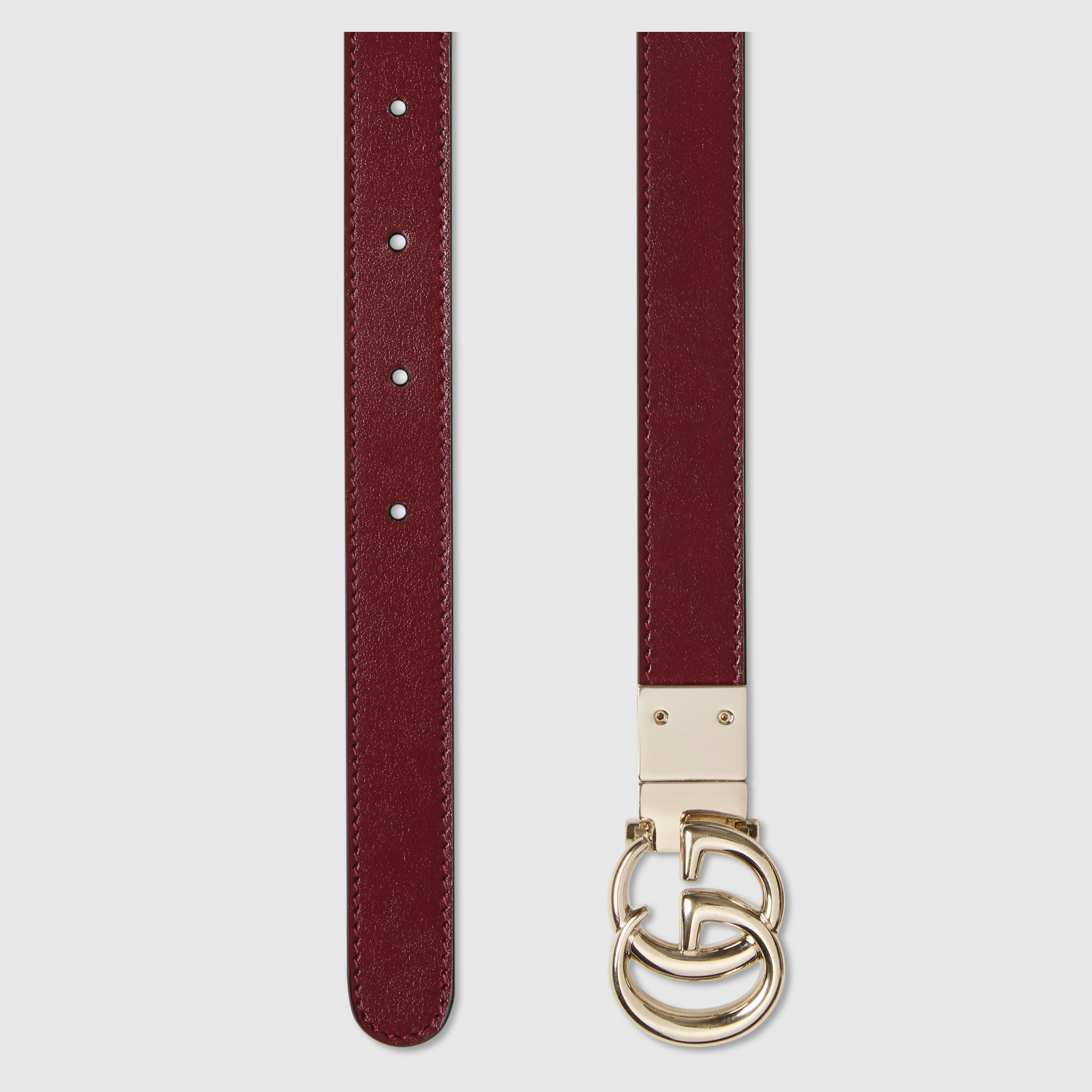Reversible GG Marmont thin belt - 6