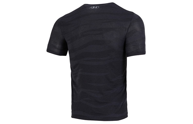 Under Armour Seamless Wave T-shirt 'Black' 1373726-001 - 2