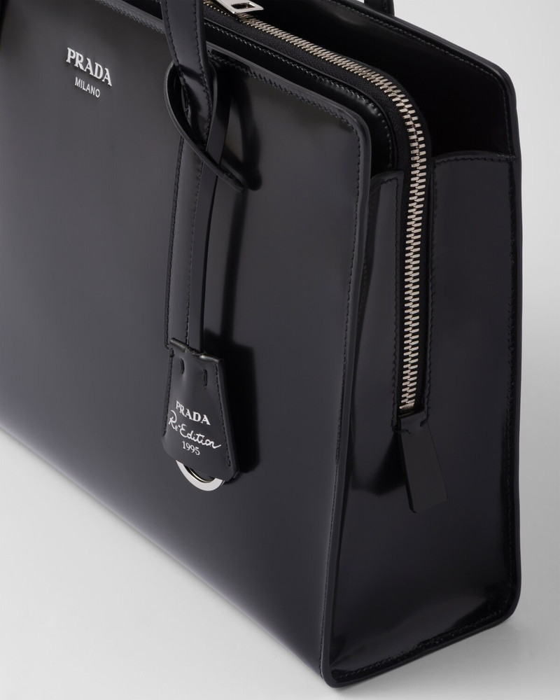Prada Re-Edition 1995 brushed-leather medium handbag 6