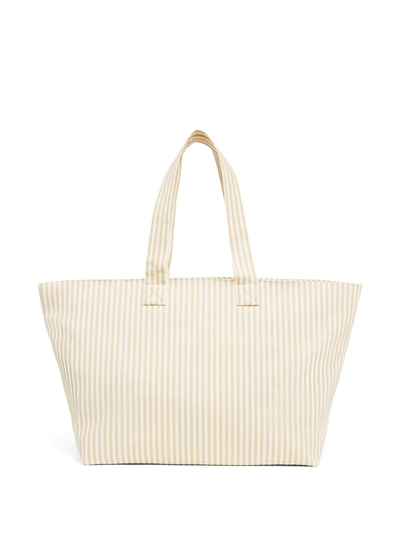 LACOSTE striped tote bag outlook
