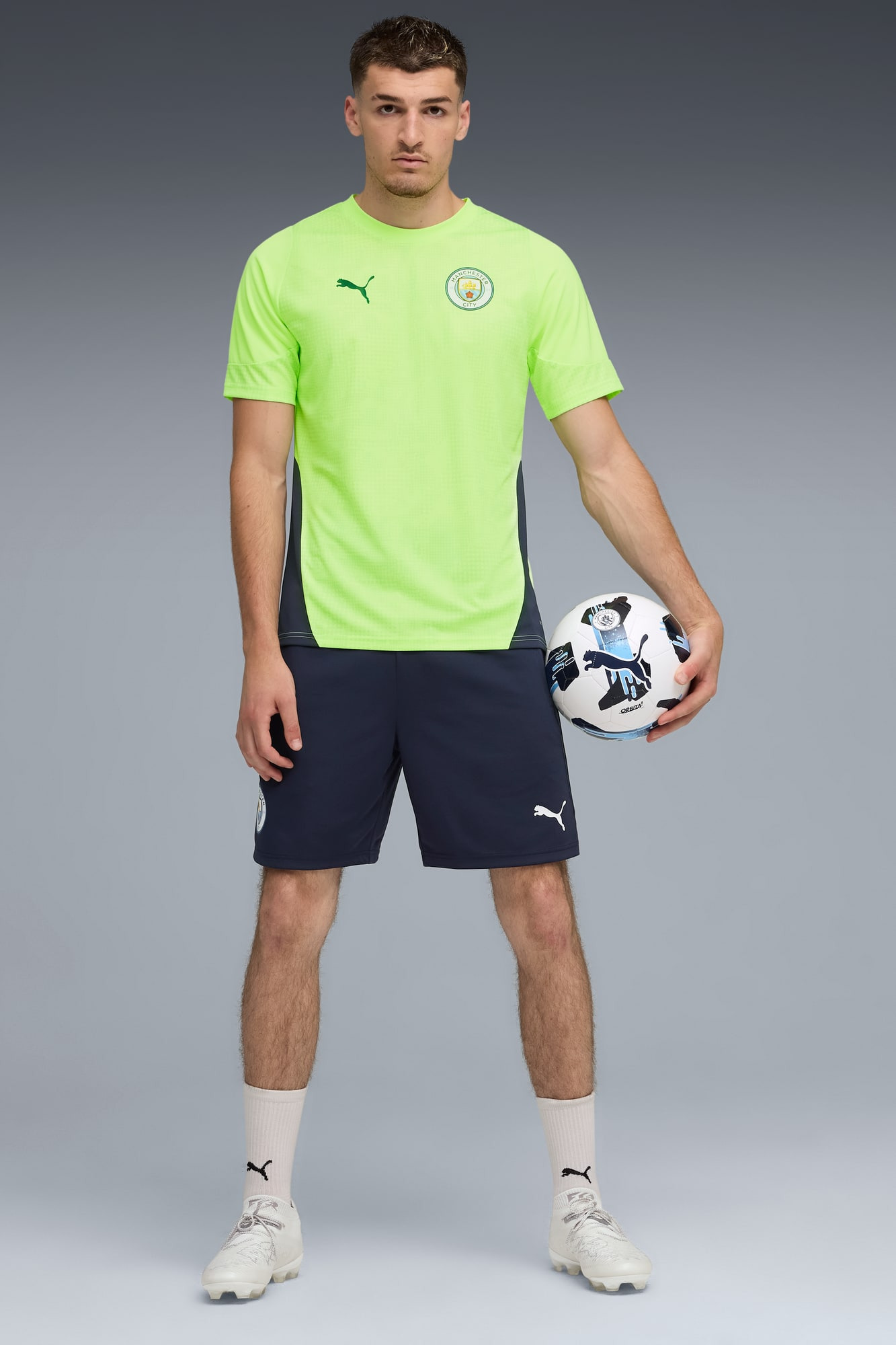 Manchester City Men's Soccer Jersey - 5