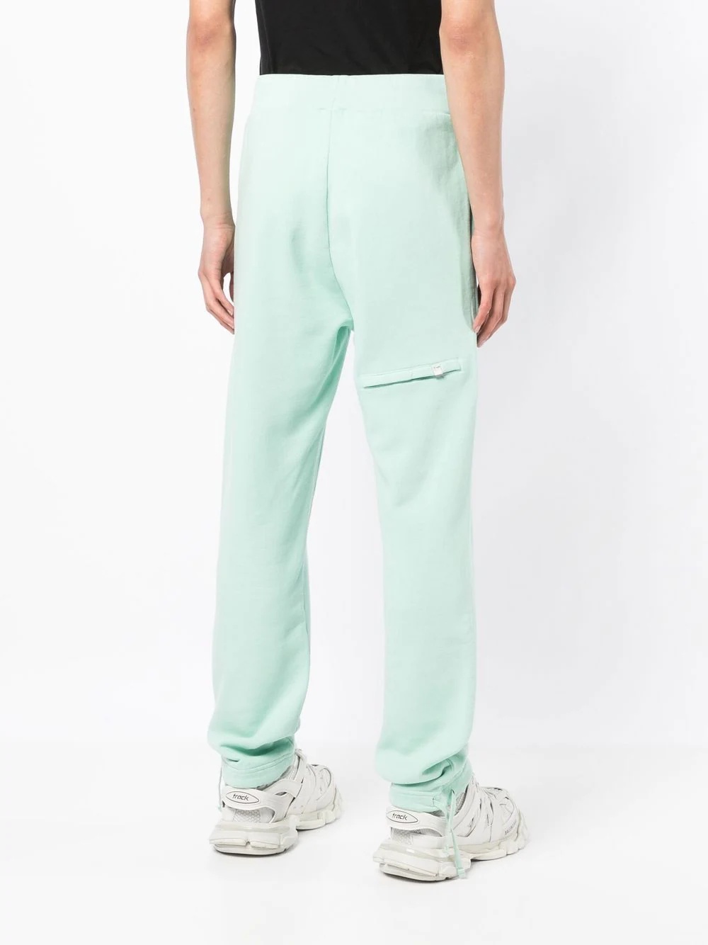 drawstring-waist track pants - 4