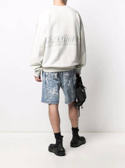 A-COLD-WALL* embroidered-logo oversize jumper outlook