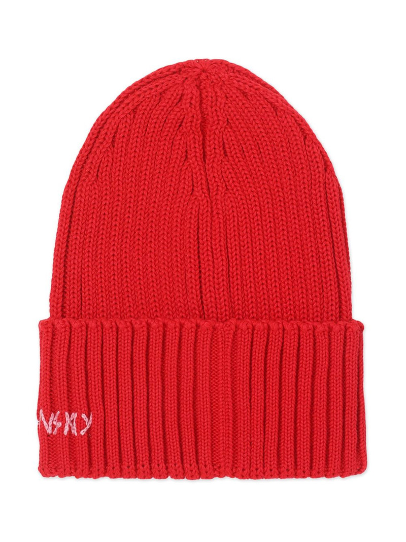 RUSLAN BAGINSKIY logo-embroidered beanie outlook