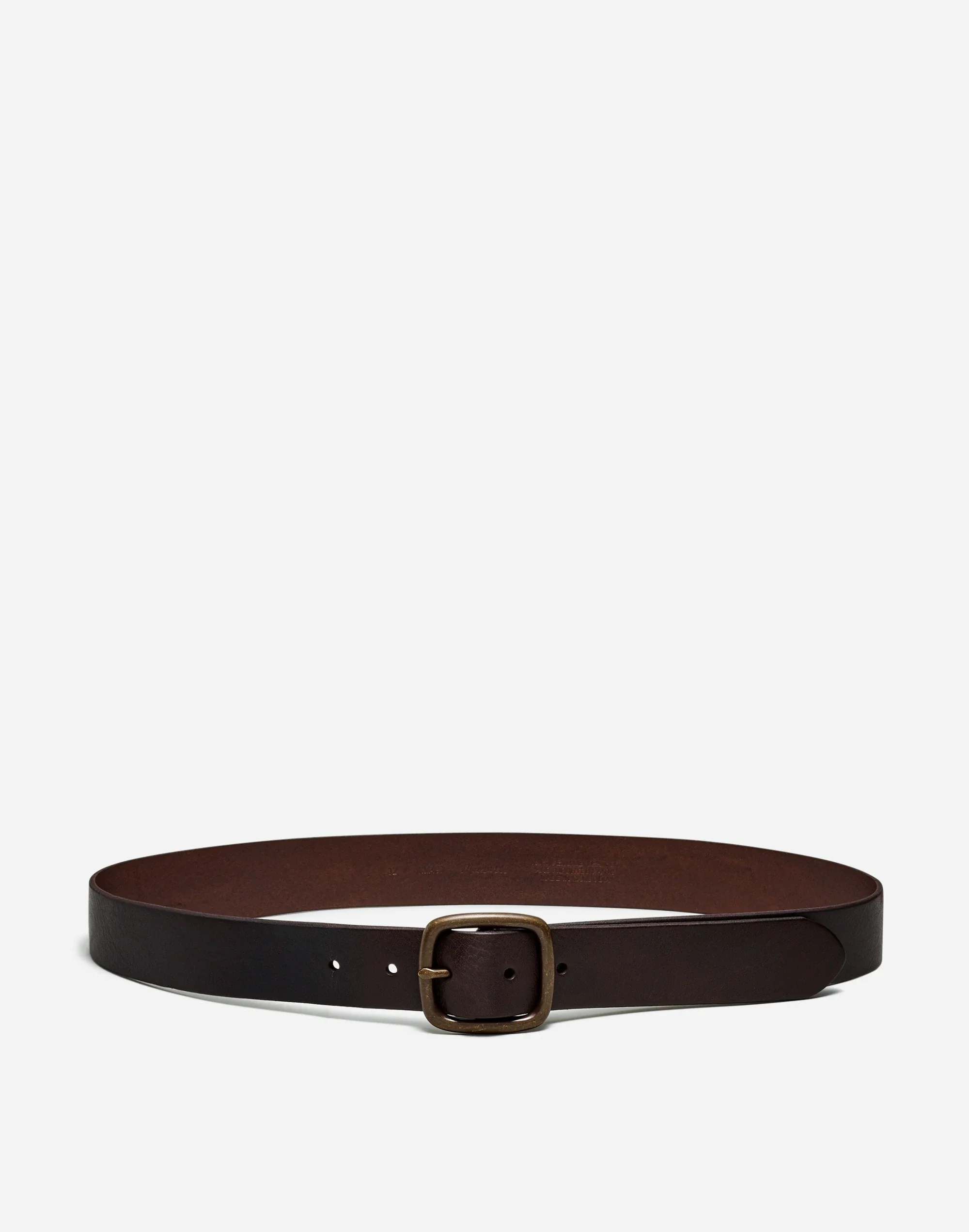 Leather Center-Bar Belt - 1