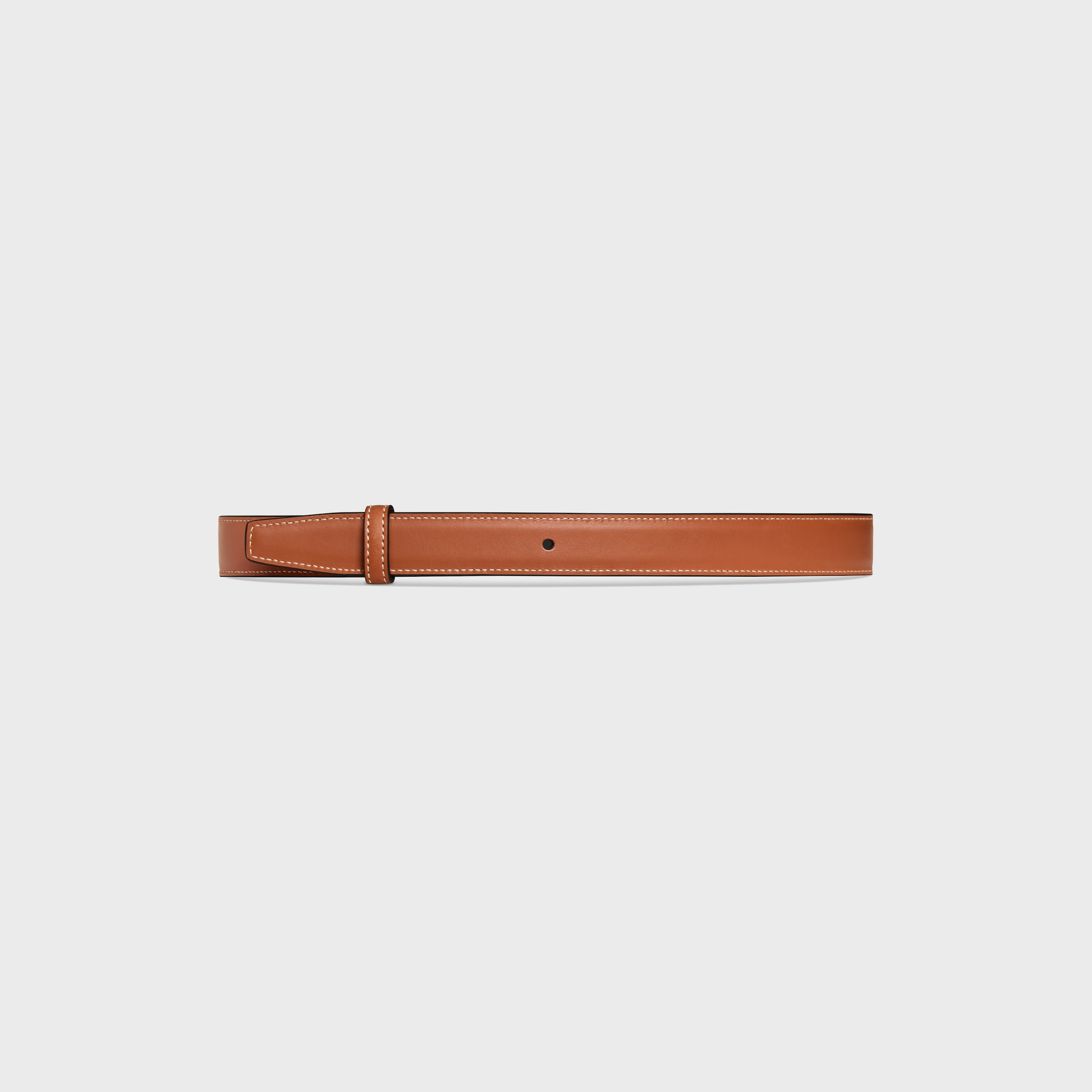 Reversible Strap 25MM IN TAURILLON AND NATURAL CALFSKIN - 4