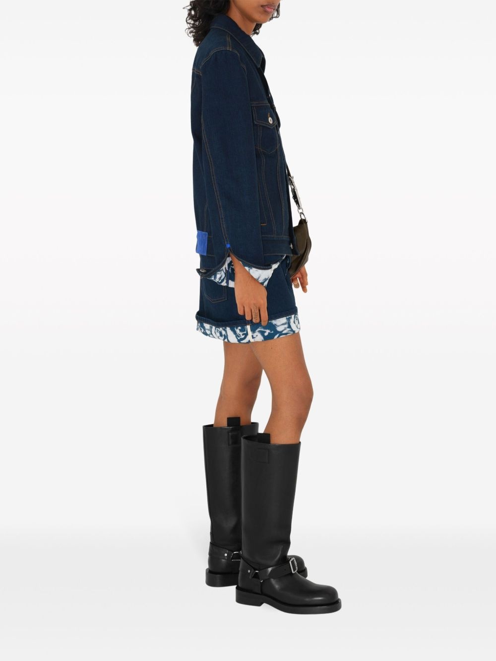 Japanese denim miniskirt - 3