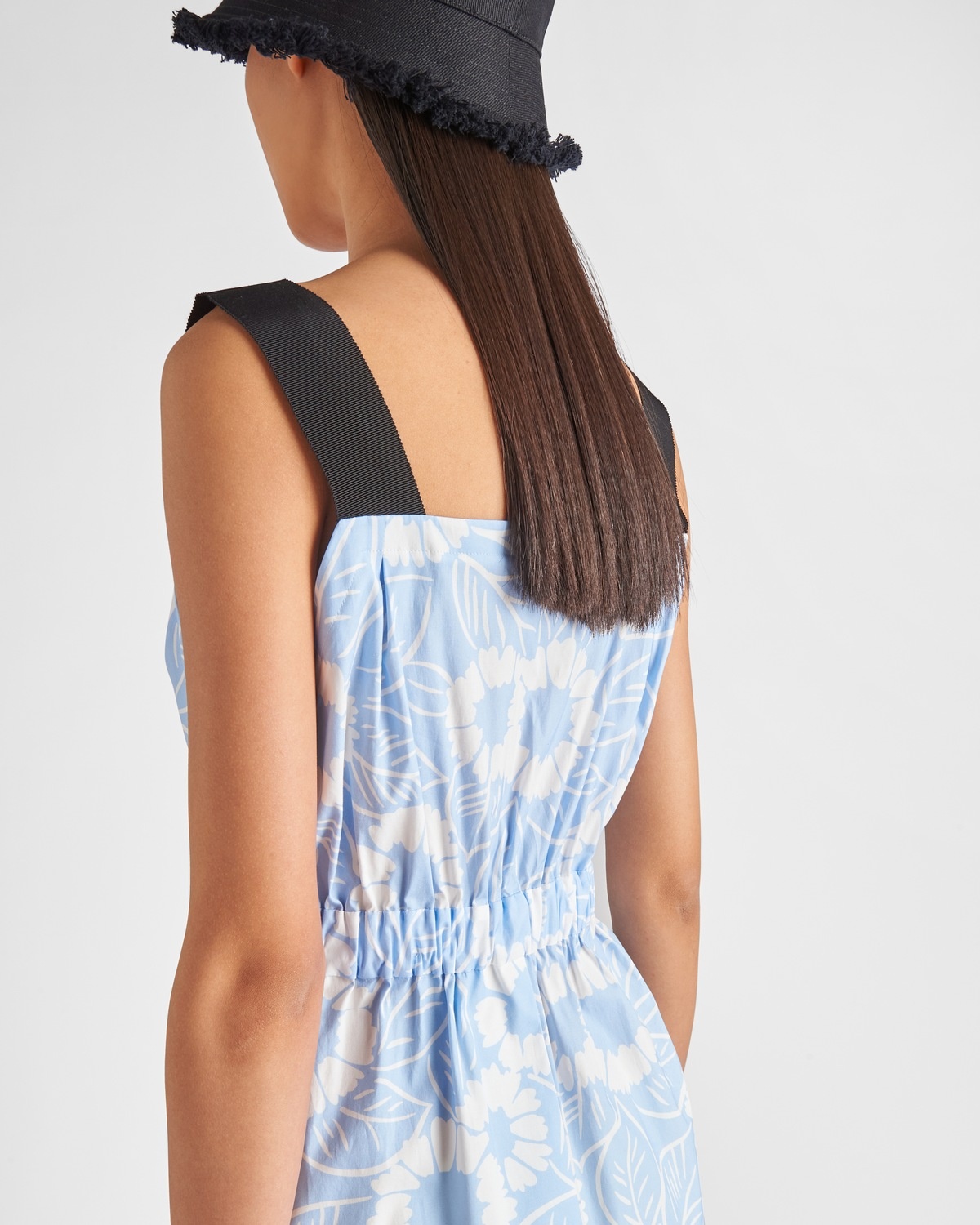 Prada Printed poplin dress | REVERSIBLE