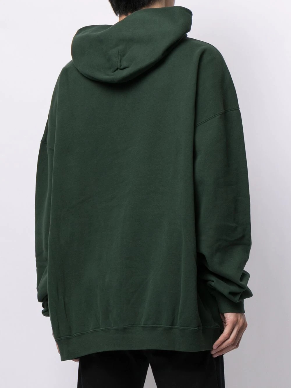 Unisex-print oversized hoodie - 4