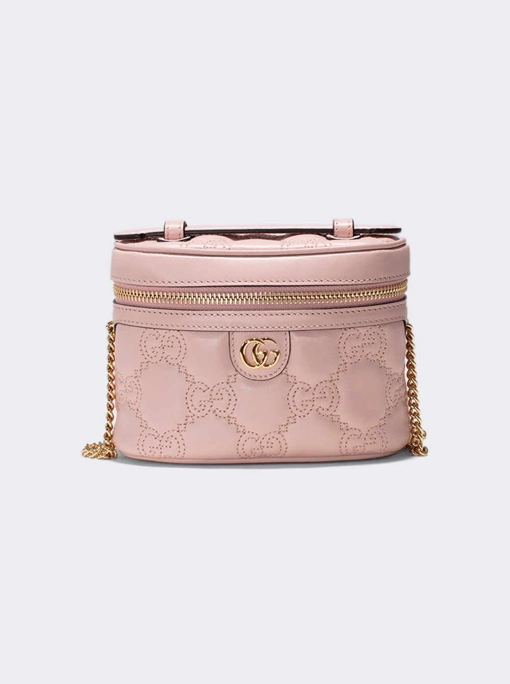 GG Matelassé Top Handle Mini Bag Perfect Pink - 1