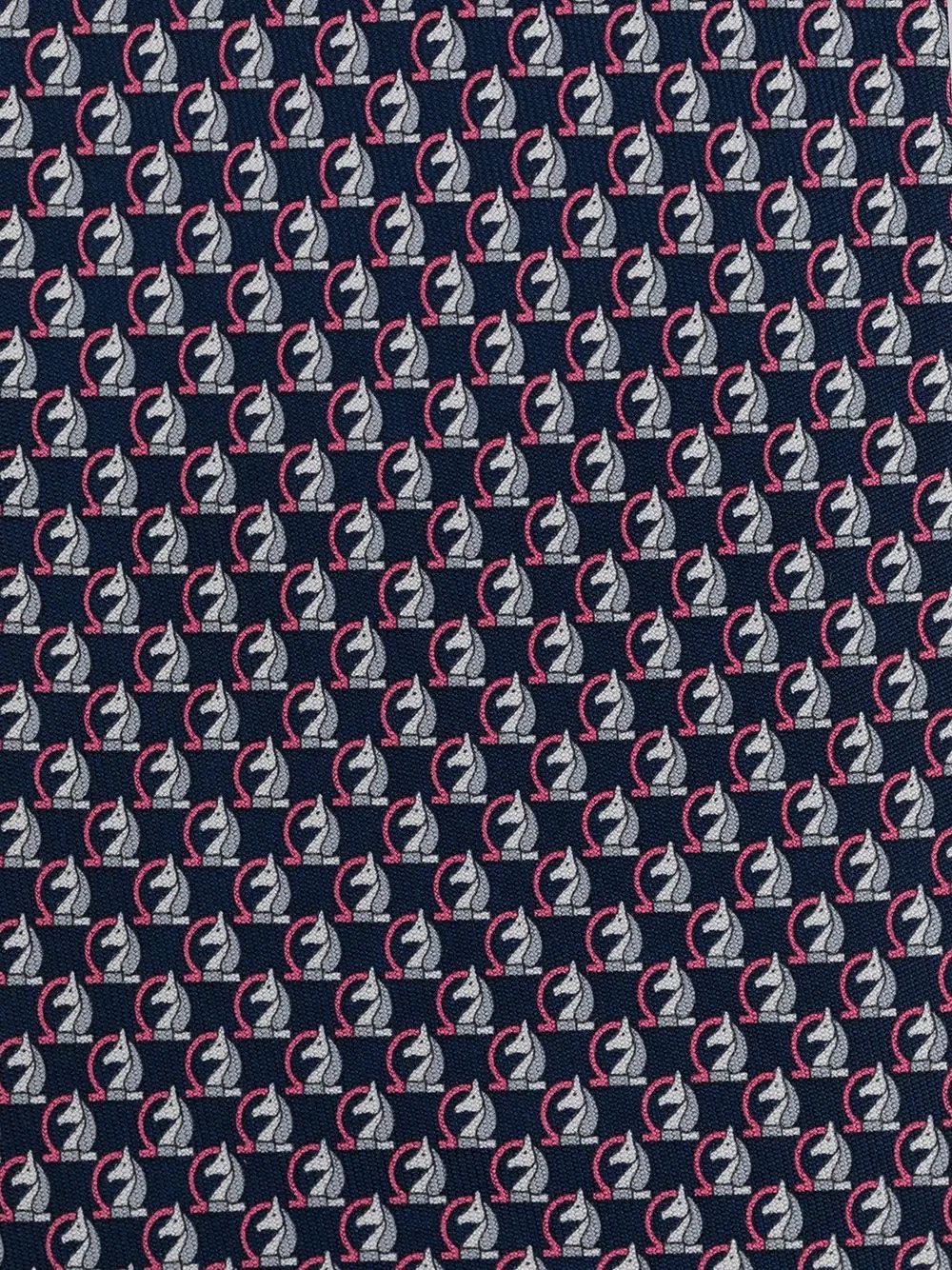 animal-pattern tie - 2