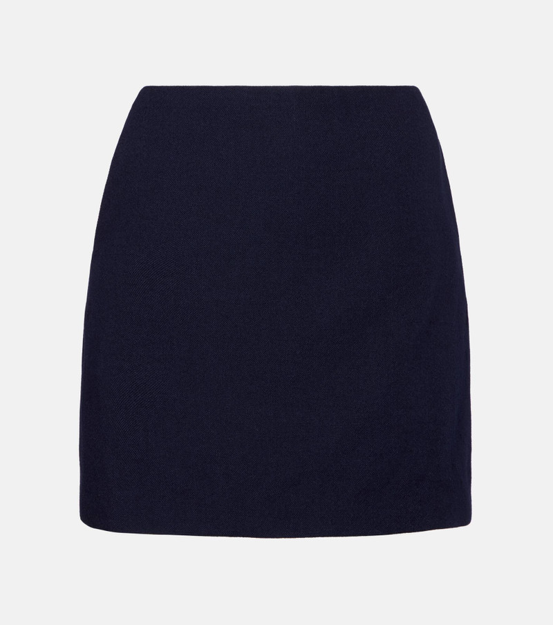 Jeanette virgin wool miniskirt 1